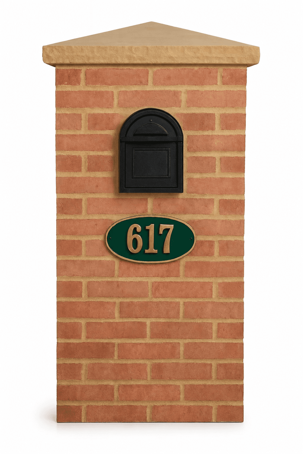 The Estate brick mailbox catalog design