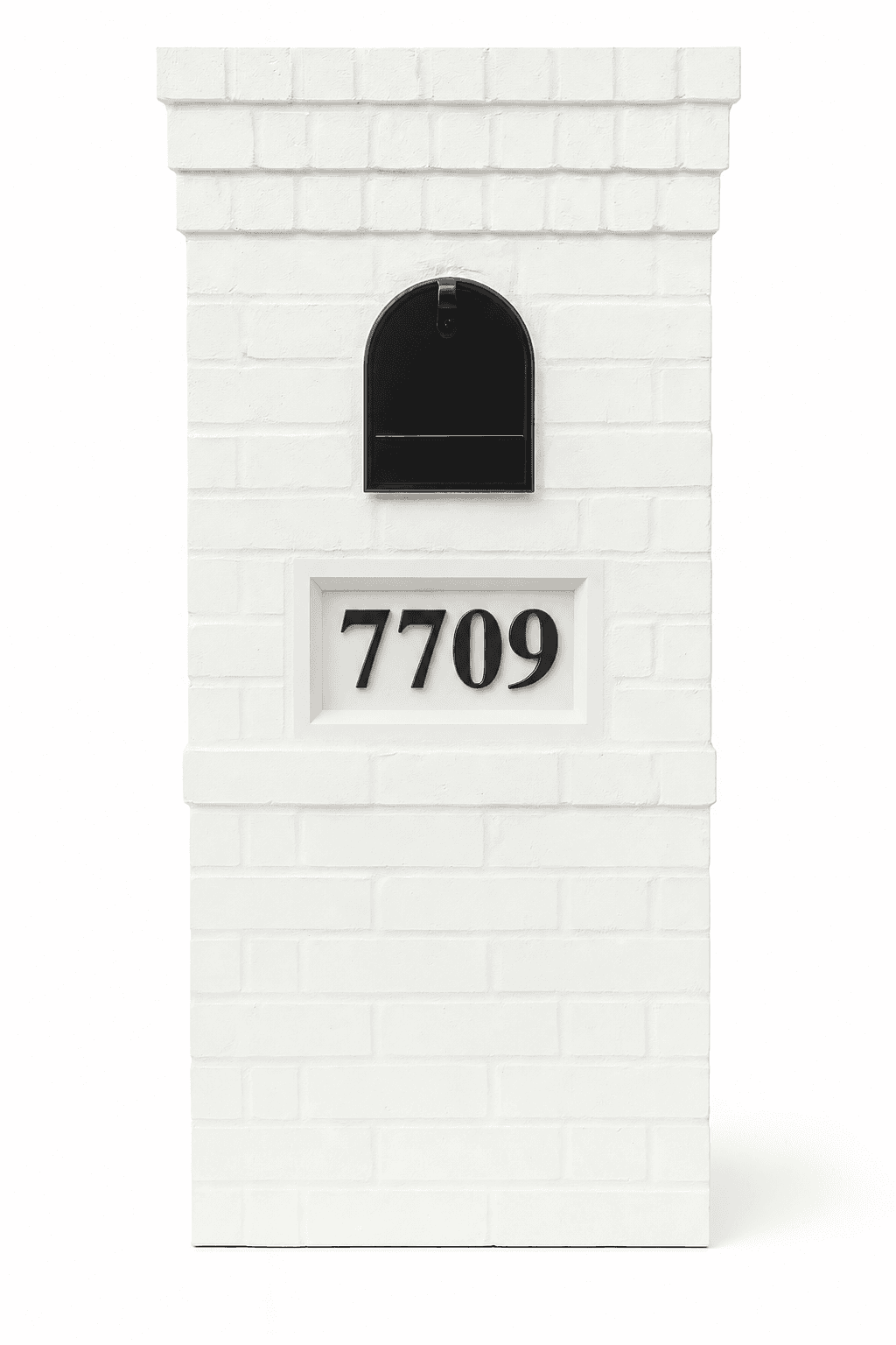 The Heritage brick mailbox catalog design